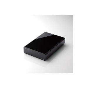 エレコム ハードディスク 外付け 6TB SeeQVault規格 USB3.2 ブラック