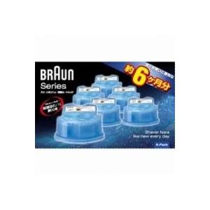 BRAUN（ブラウン） CCR6-CR クリーン＆リニューシステム専用洗浄液カートリッジ（6個入）｜giga-web
