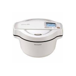 SHARP（シャープ） KN-HW16F-W 水なし自動調理鍋 HEALSIO ホットクック 1.6L ホワイト系｜giga-web