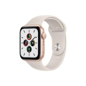 Apple（アップル） MKQ53J/A Apple Watch SE GPSモデル 44mm [ゴールドアルミニウムケースとスターライトスポーツバンド］ 磁気充電-USB-Cケーブル同梱