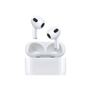 APPLE（アップル）  MME73J/A  AirPods（第3世代） [リモコン・マイク対応 /ワイヤレス(左右分離) /Bluetooth /ノイズキャンセリング非対応]｜GIGA Plus店