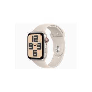 Apple Watch SE 第2世代 GPS+Cellularモデル 44mm MRGX3J/A [スターライトスポーツバンド M/L]｜giga-web