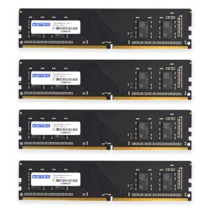 アドテック デスクトップ用増設メモリ DDR4-2666 UDIMM 16GB 省電力 4枚組 ADS2666D-H16G4｜gigamedia2