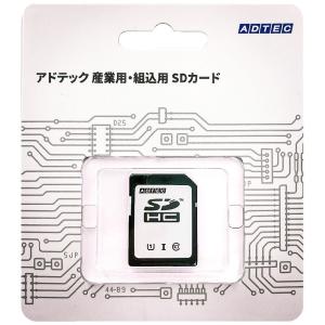 産業用/組込用 SDカード SDHC 16GB Class10 UHS-I U1 aMLC BP EHC16GPBWHBECDAZ ADTEC｜gigamedia2