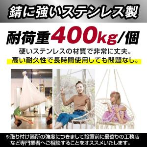 2個セットカラビナ付 スイングハンガー 360...の詳細画像1
