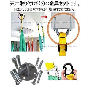 耐重量250kg 天井金具 フック 2個 壁 ...の詳細画像4