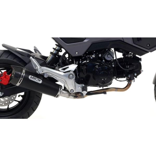 Arrow Grom 2016-2020 フルエキ X-Kone ニクロムダーク 52507XKN+...