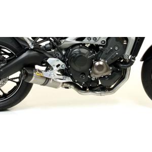 Mivv Exhaust MT-09 2021-2023 フルシステム (触媒なし) X-M5 ブラック