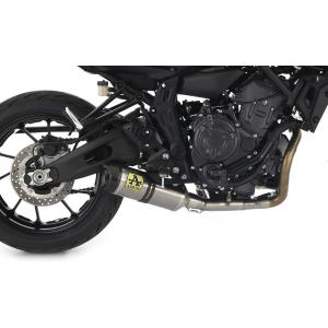 値下げ可 YZF-R7 車検対応 Arrow Thunder フルエキゾースト Arrow YZF-R7 2022-2025 フルシステム Thunder チタン/カーボンエンド