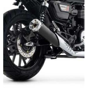 Arrow GB350S 2025-2025 スリップオン Rebel ステンブラック/アルミポリッ...