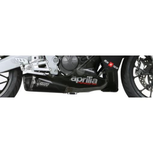 Mivv Exhaust APRILIA RS125 17-20 スリップオン (触媒なし) ブラッ...