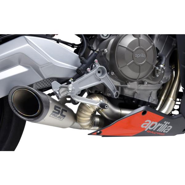 SCプロジェクト アプリリア RS 660 20-24 2-1 フルチタン フルエキゾーストシステム...