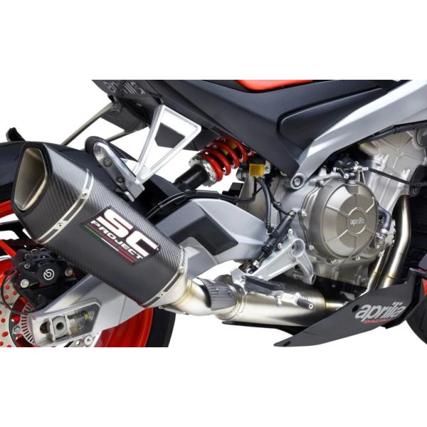 SCプロジェクト アプリリア TUONO 660 21-24 ステンレス フルエキゾーストシステム ...