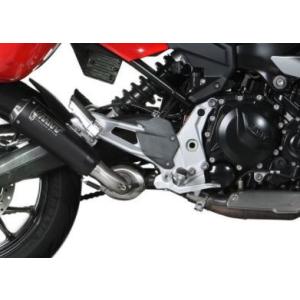 Mivv Exhaust F900XR 20-23 スリップオン X-M1 BLACK ブラックステ...