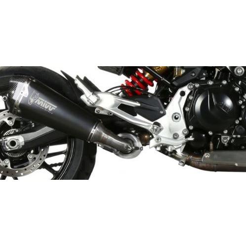 Mivv Exhaust F900R 20-25 スリップオン DELTA RACE BLACK ブ...