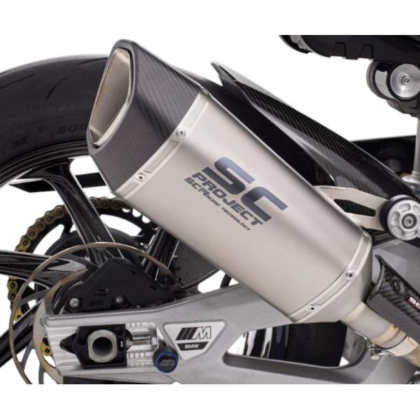 公道走行可 BMW M1000RR 20-24 SCプロジェクト SC1-R スリップオンサイレンサ...