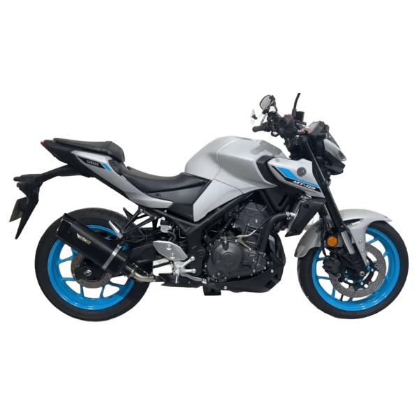 【即納】MT-25 25-26 政府認証(JMCA) スリップオン VZRIASS ブラック タイプ...