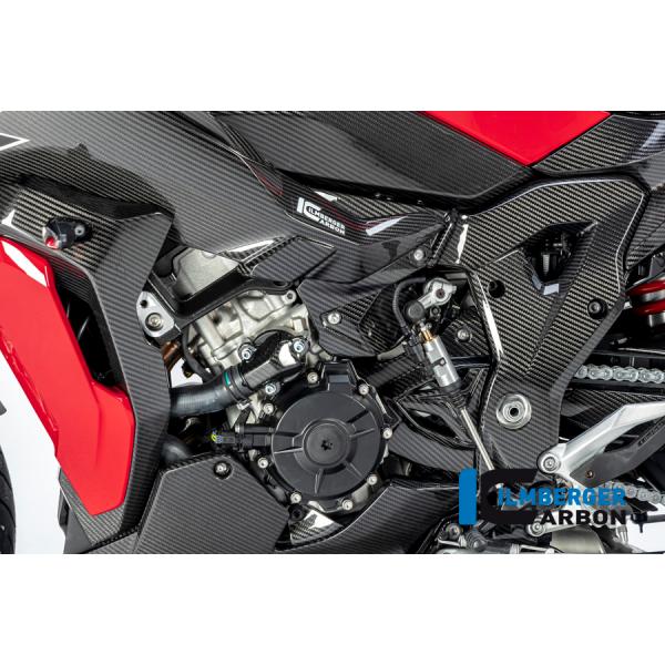 Ilmberger M1000XR 2024 フレームカバー 左 カーボングロッシー (艶あり) C...