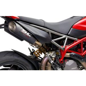 SCプロジェクト ハイパーモタード 950 SP 21-25 S1 ツインカーボンスリップオン D3...