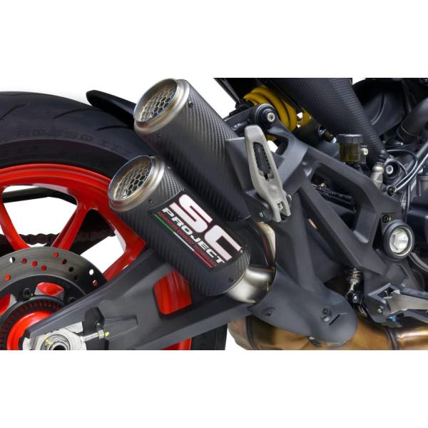 公道走行可 モンスター937 21-25 SCプロジェクト CR-T ツイン スリップオン D37A...