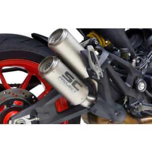 SCプロジェクト モンスター1200/S 2014-2016 オーバル スリップオン