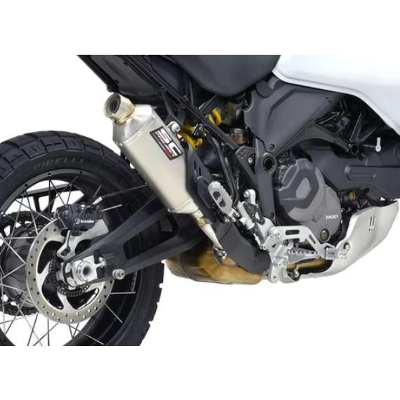 デザートX 22-25 公道走行可 ラリーレイド スリップオン フルチタンリンクパイプ SCプロジェ...