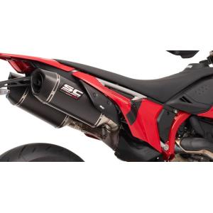 Hypermotard698 MONO RVE 24-25 公道走行可 ツイン スリップオンサイレン...