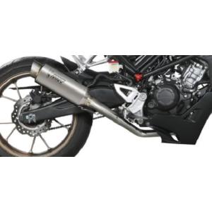 mivv　CB125R用　マフラー Mivv CB125R 18-20 フルエキ (触媒あり) GP PRO ブラックステンレス H