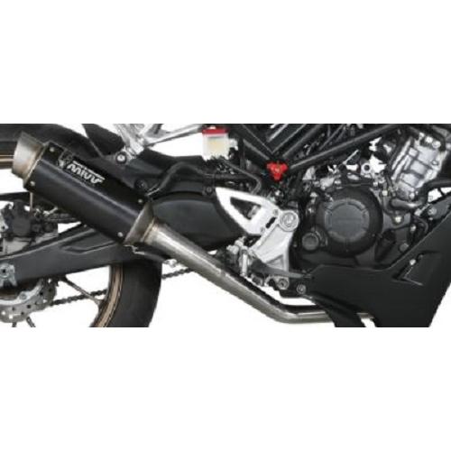 Mivv CB125R 2021-2024 フルエキ (触媒なし) GP PRO ブラック ステンレ...