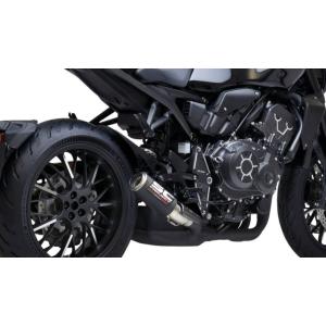 SCプロジェクト Honda CB1000R 21-24 CR-Tスリップオン & フルチタンリンクパイプ H27B-T38C｜gigastation