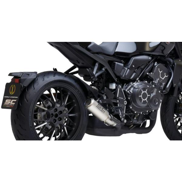 SCプロジェクト Honda CB1000R 21-25 CR-Tスリップオン &amp; フルチタンリンク...