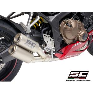 SCプロジェクト Yamaha YZF-R6 17-20 SC1-Rスリップオンサイレンサー