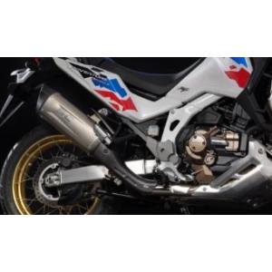 【政府認証】アクラポビッチ スリップオン CRF1000L　アフリカツイン AKRAPOVIC（アクラポビッチ） 送料無料 スリップオン 専用チタン JMCA