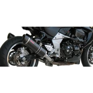 SCプロジェクト オーバルライン スリップオン カーボン kawasaki Z1000 07-09 ...