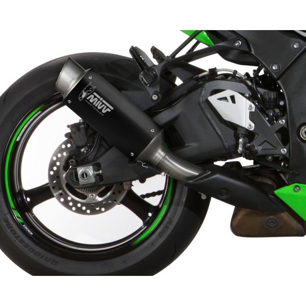 Mivv Exhaust ZX-10R 16-25 スリップオン GP PRO BLACK ブラック...