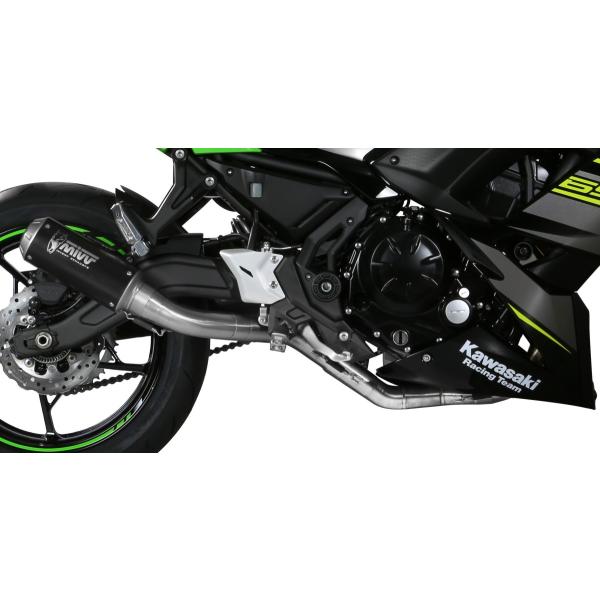 【即納】Mivv Z650 2017-2026 フルシステム MK3 ブラックステンレス K.044...