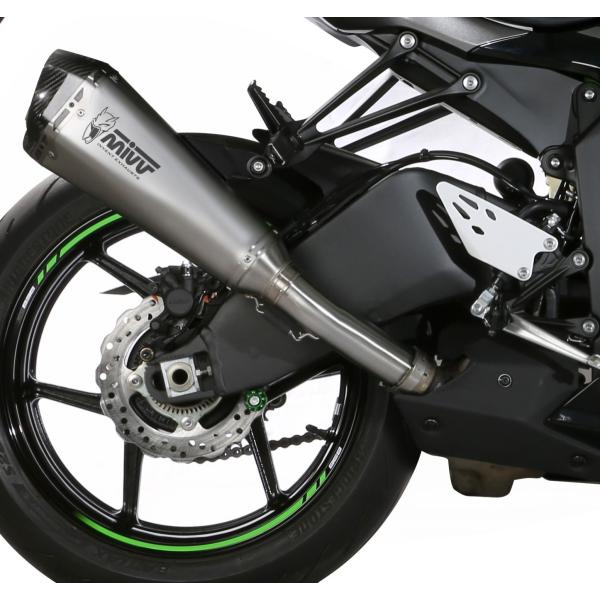 【即納】Mivv Exhaust ZX-6R 2019-2021 スリップオン GP PRO ブラッ...