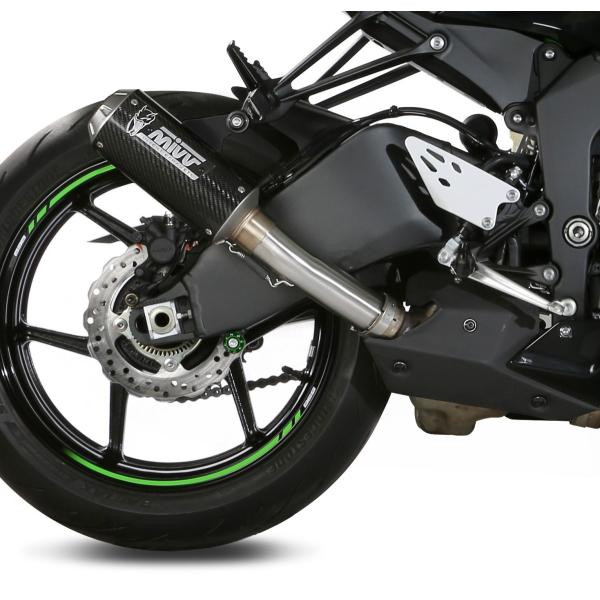 Mivv Exhaust ZX-6R 636 2019-2020 スリップオン MK3 カーボン K...