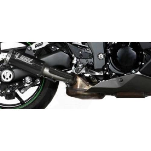 Mivv Exhaust Ninja1000SX 20-25 スリップオン MK3 カーボン K.0...