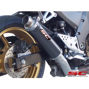 SCプロジェクト Kawasaki Z750 04-06 GPライン サイレンサー カーボン K07...