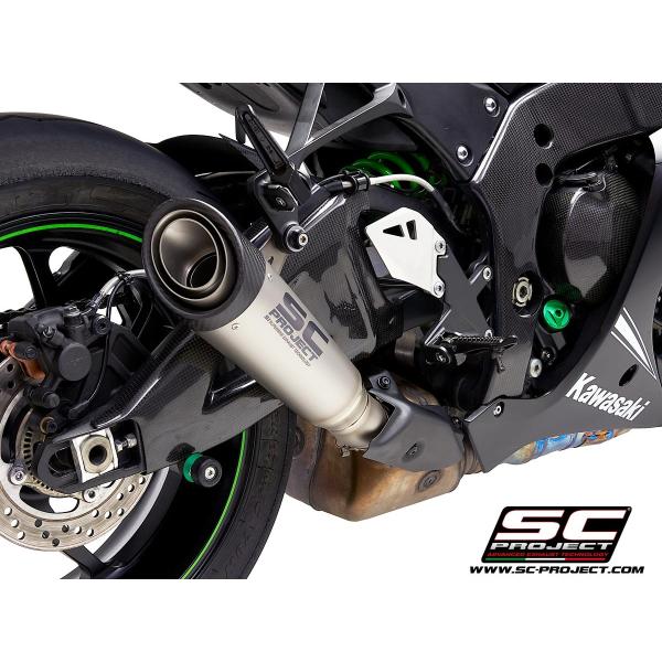 ZX-10R 17-20 スリップオンサイレンサー SCプロジェクト S1 K22A-41T