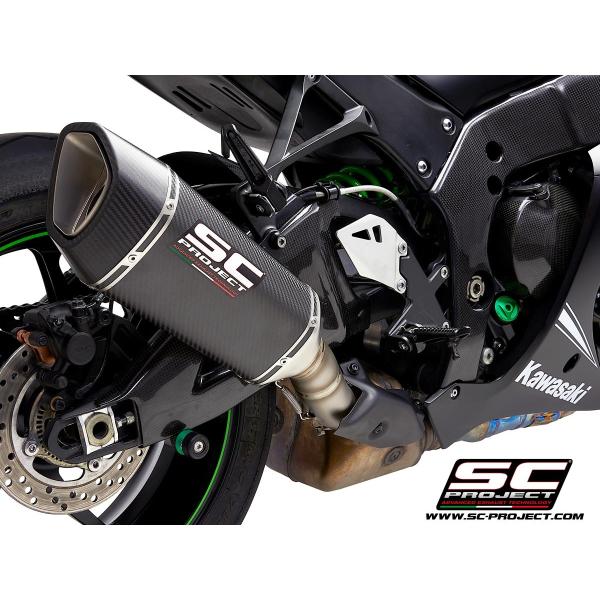 公道走行可 Kawasaki ZX-10R 17-20 SC Project SC1-R スリップオ...