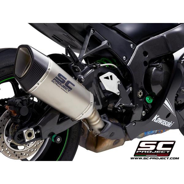 公道走行可 Kawasaki ZX-10R 17-20 SC Project SC1-R スリップオ...