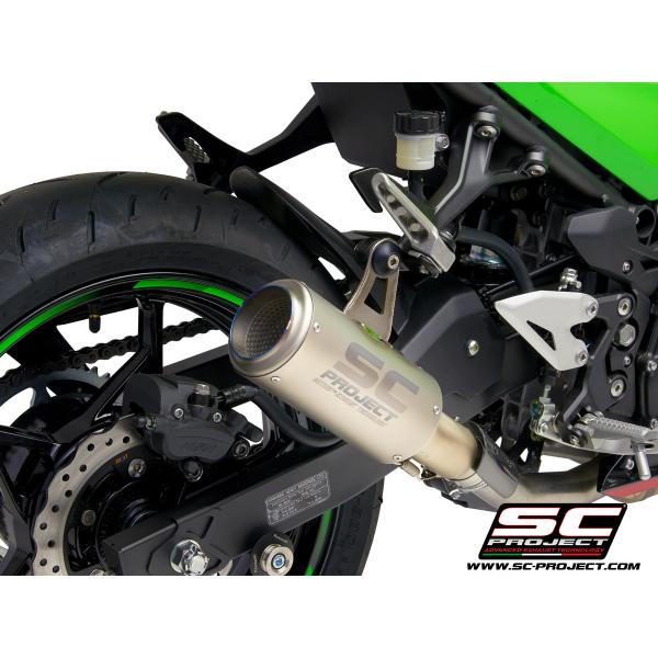SCプロジェクト Ninja400 2018-2022 CR-T スリップオン チタン K31B-3...