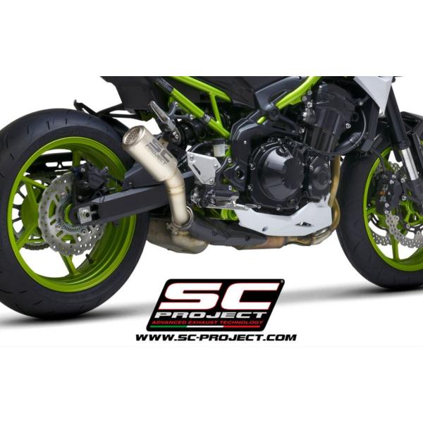 公道走行可 Z900 20-24 SC Project CR-T スリップオン &amp; フルチタンリンク...