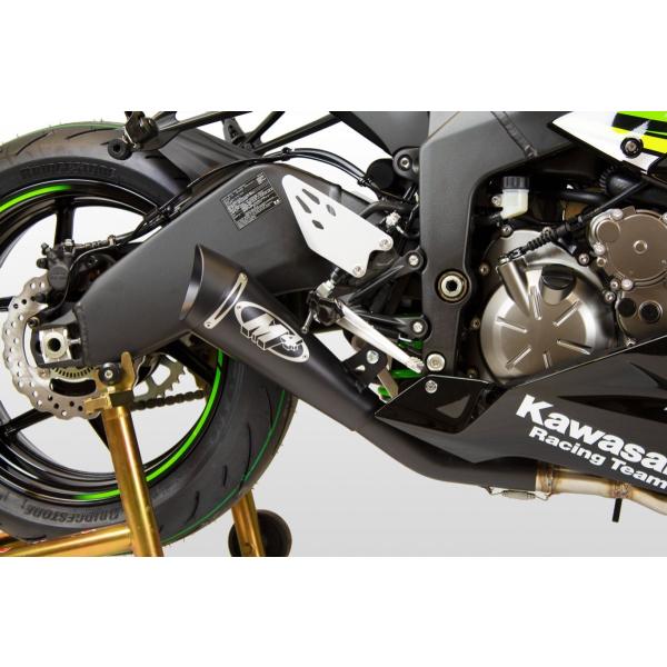 M4 Exhaust ZX-6R 2009-2026 フルエキ GP19 ブラック KA6982-G...