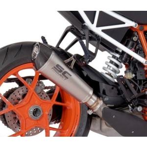 SCプロジェクト KTM 1290 スーパーデュークR 2017-2019 コニック チタン スリッ...