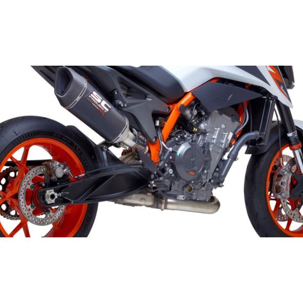 SCプロジェクト KTM 890 DUKE 2020 公道走行可 SC1-R スリップオンサイレンサ...