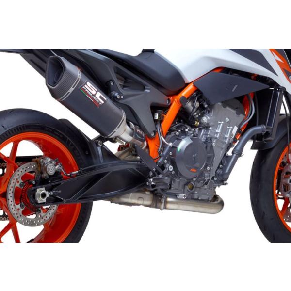 公道走行可 KTM 890 DUKE 20-23 SC Project SC1-R スリップオン K...