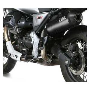 Mivv Moto Guzzi V85TT 2019-2025 スリップオン OVAL カーボン M...